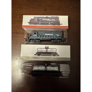 2 High Speed Metal Products Southern Pacific Locomotive Tank & Tank Car